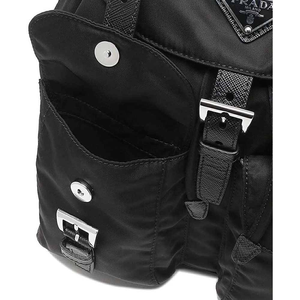 Prada Nylon Backpack Small Black - image 4